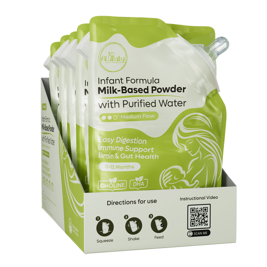Alubaby Infant Formula Pouches (Medium Flow) 10 Count - 3oz