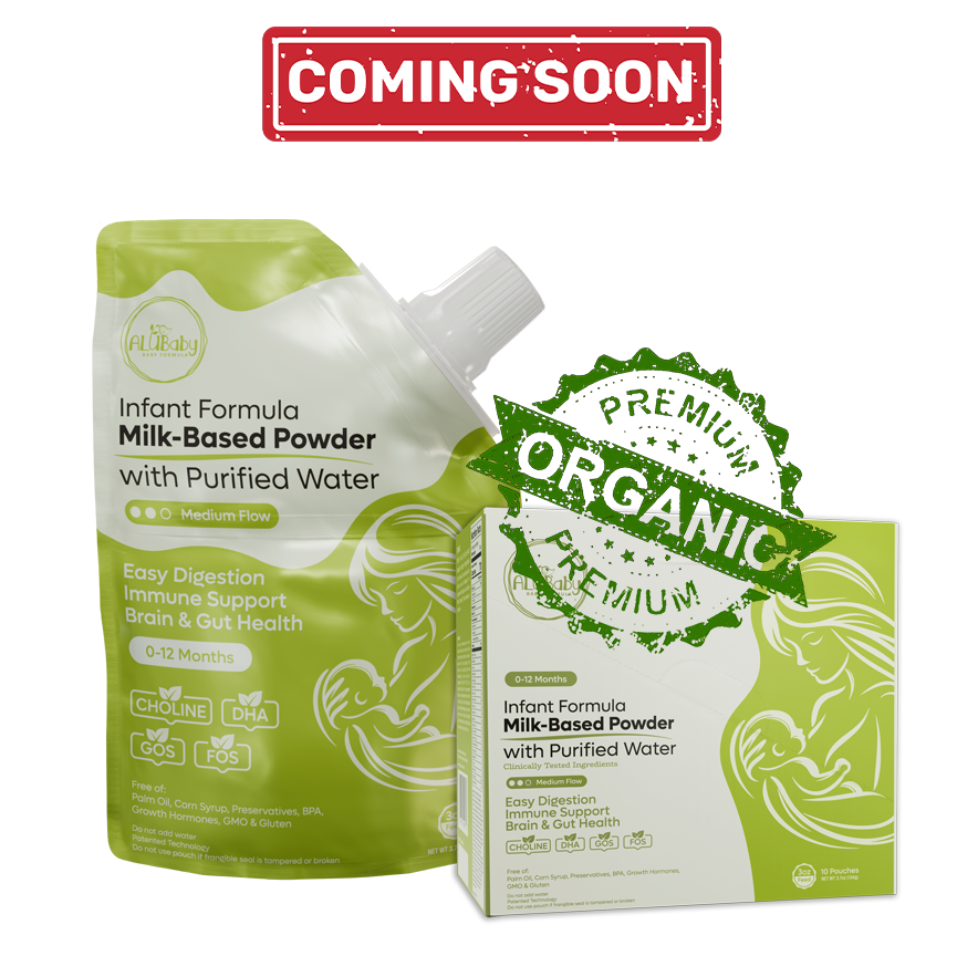 Organic Infant Formula Pouches (Medium Flow) 10 Count - 3oz