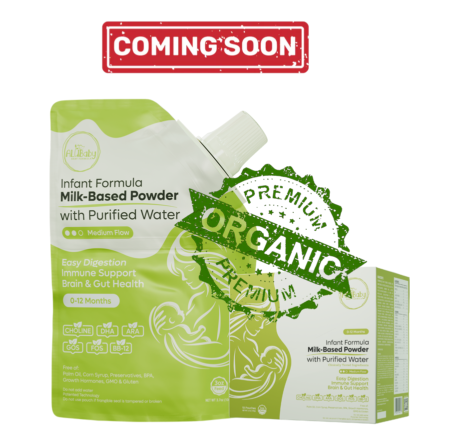 Organic Infant Formula Pouches (Medium Flow) 10 Count - 3oz